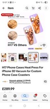 HTVRONT Phone Cases Heat Press H17 For Android 3D Vacuum for Custom Phone Case