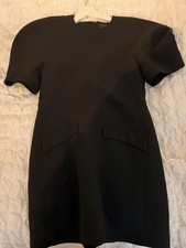 Black Zara Mini Puff Sleeve