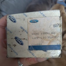 FORD ESCORT MK3 SIERRA MK1 NUMBER PLATE LIGHT GENUINE NOS 81AG13550BA