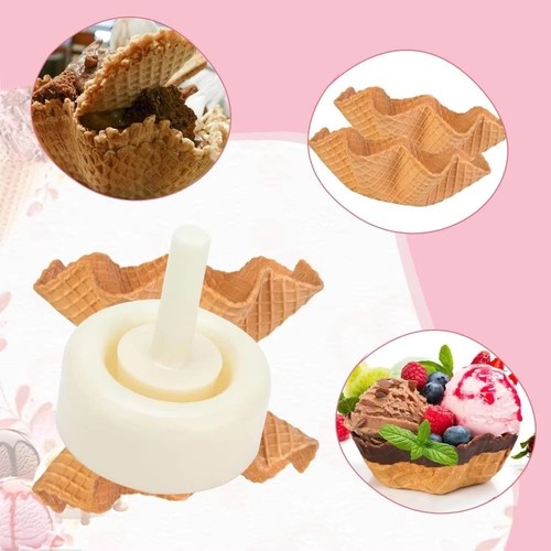 1set cone moulds baking waffle - 1set,
