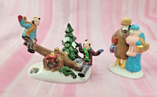 Kids teeter totter figurine - kids,