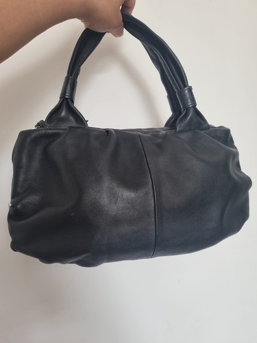 Black genuine leather tula - leather,