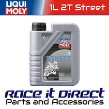 Liqui Moly 2T Street Oil For Derbi GPR 125 Nude 2004-2010 2 Stroke 1 Litre