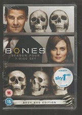 BONES - SEASON 4 - sealed/new - UK REGION 2 DVD (7-DISC SET) - David Boreanaz