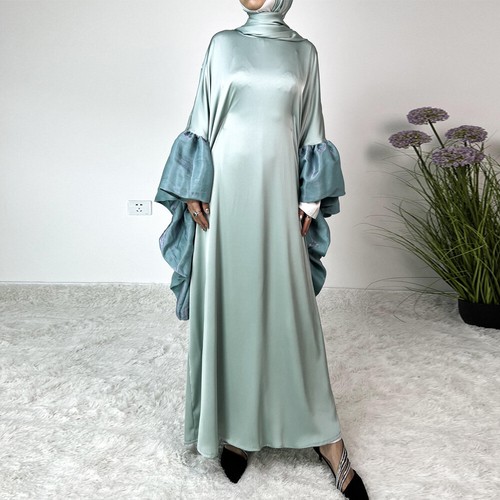 Dubai ruffles abaya muslim - ruffles,