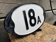 Vintage Cast Railway Locomotive Shed/Bridge Plate? The Royal Label Factory 18a