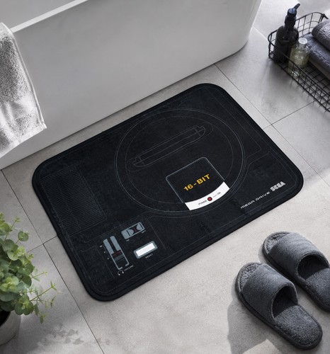 Bath mat bit retro gaming - bath,