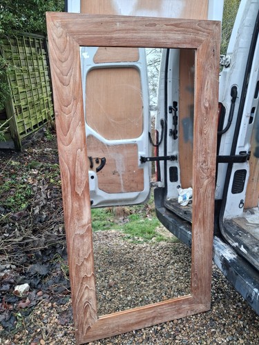 Extra large wooden - extra, mirror