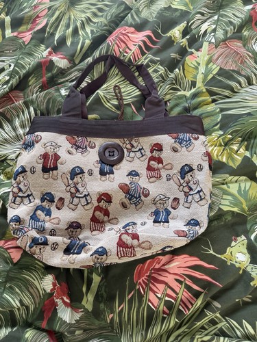 Vintage preppy sports teddy - vintage,