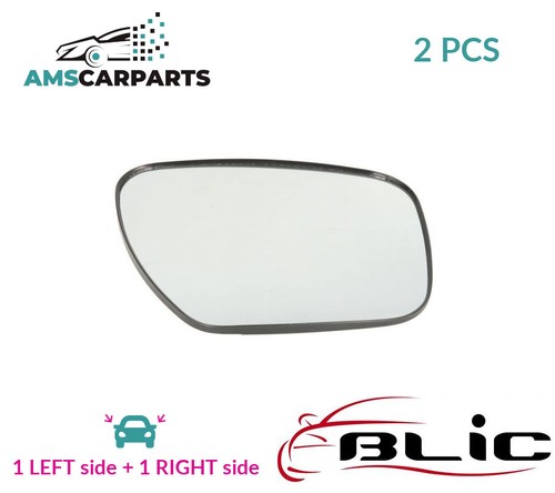 Rear view mirror glass pair - view,
