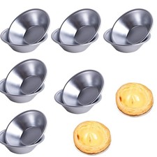 Pieces aluminum egg - 12, tart
