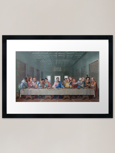 The last supper office - last,