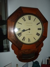 Super 8 Day Fusee Wall clock