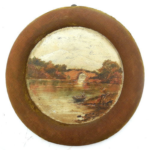 Antique c19th victorian oil - antique,