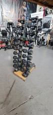 1 kg To 10 Kg Ziva Studio Dumbbells /Rack Rubber  PAIRS Commercial Gym Equipment