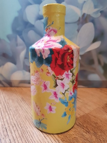 Handmade decoupaged glass - handmade,