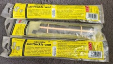 MAP hardware Adjustable Trickle Slot Vents Ventilation 200mm New,3 Packs,