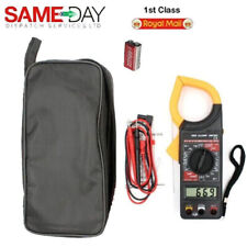 Digital Clamp Meter AC/DC Current Voltage Multimeter Temp Volt Amp Tester NEW UK