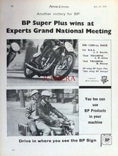 B.P. Super Plus Petrol 1958