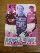 Dec-2001 Fanzine: Aston Villa