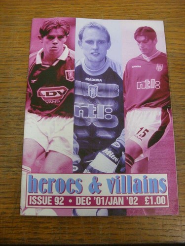 Dec 2001 fanzine - fanzine:, aston