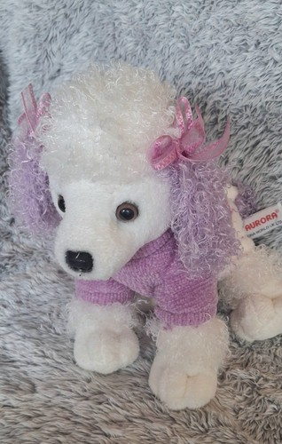 Aurora sitting poodle plush - ,