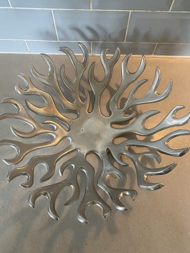 Large metal coral fruit - metal,