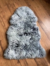 Made.com Chunky Sheepskin Grey
