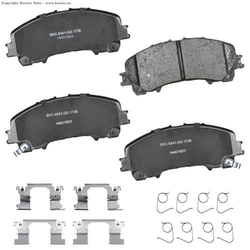 Ceramic front brake - brake, pads