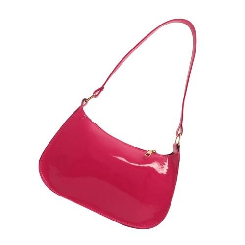 Leather evening handbag - leather,