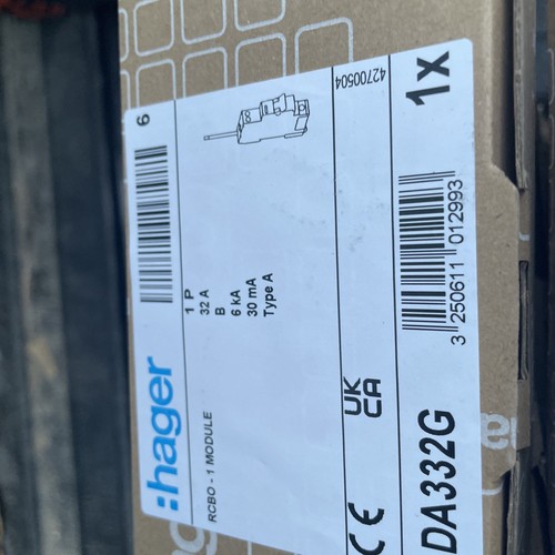 Hager rcbo 32a - hager, ada332g