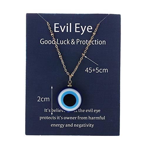 Turkish blue evil eye - blue,