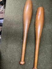 Vintage Indian Clubs Wood Gym