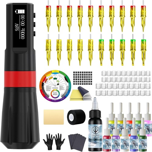 Poseidon cordless tattoo gun - cordless,