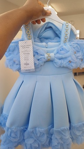 Aladin girls blue party fit - blue, &