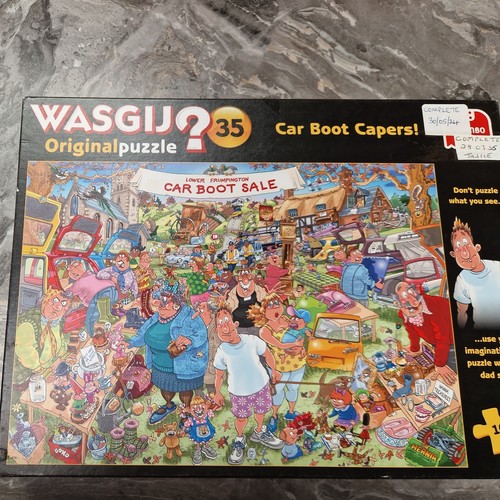Jumbo wasgij 1000 piece puzzle - wasgij,