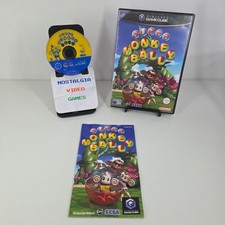 Super Monkey Ball Nintendo GameCube Game Complete with Manual. Tested. VGC.