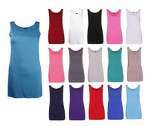 Womens Scoop Neck Sleeveless