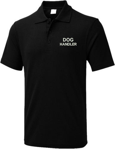 Embroidered dog handler - embroidered,