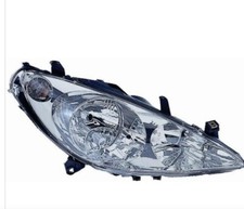 Headlight for PEUGEOT 307 left side lamp 2001-2005 VALEO 088038 Uk traffic