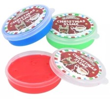 Christmas slime putty tubs - putty,