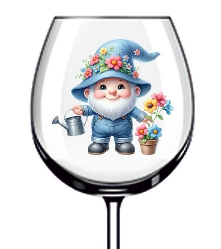 12x garden gnome flower - 12x,