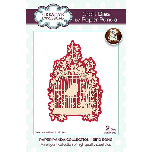 Bird song paper panda craft - bird,