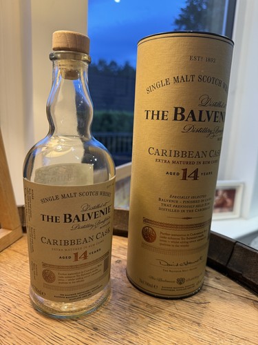Empty bottle tube balvenie - empty,