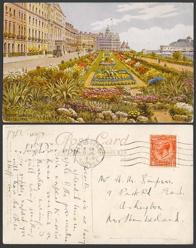 Quinton 1930 old postcard - ar,