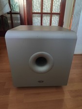 eltax atomic 3904 active subwoofer silver