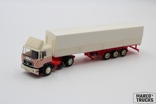 Herpa MAN F90 flatbed/curtain