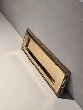 Letter Plate Solid Brass