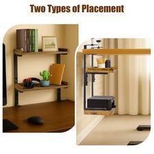 2-Tier  Desk Shelf Sturdy
