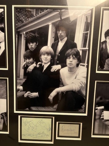 Rolling stones autographs - rolling,
